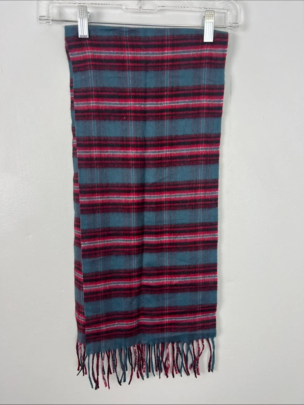 Christian Dior Cashmaire Plaid Scarf